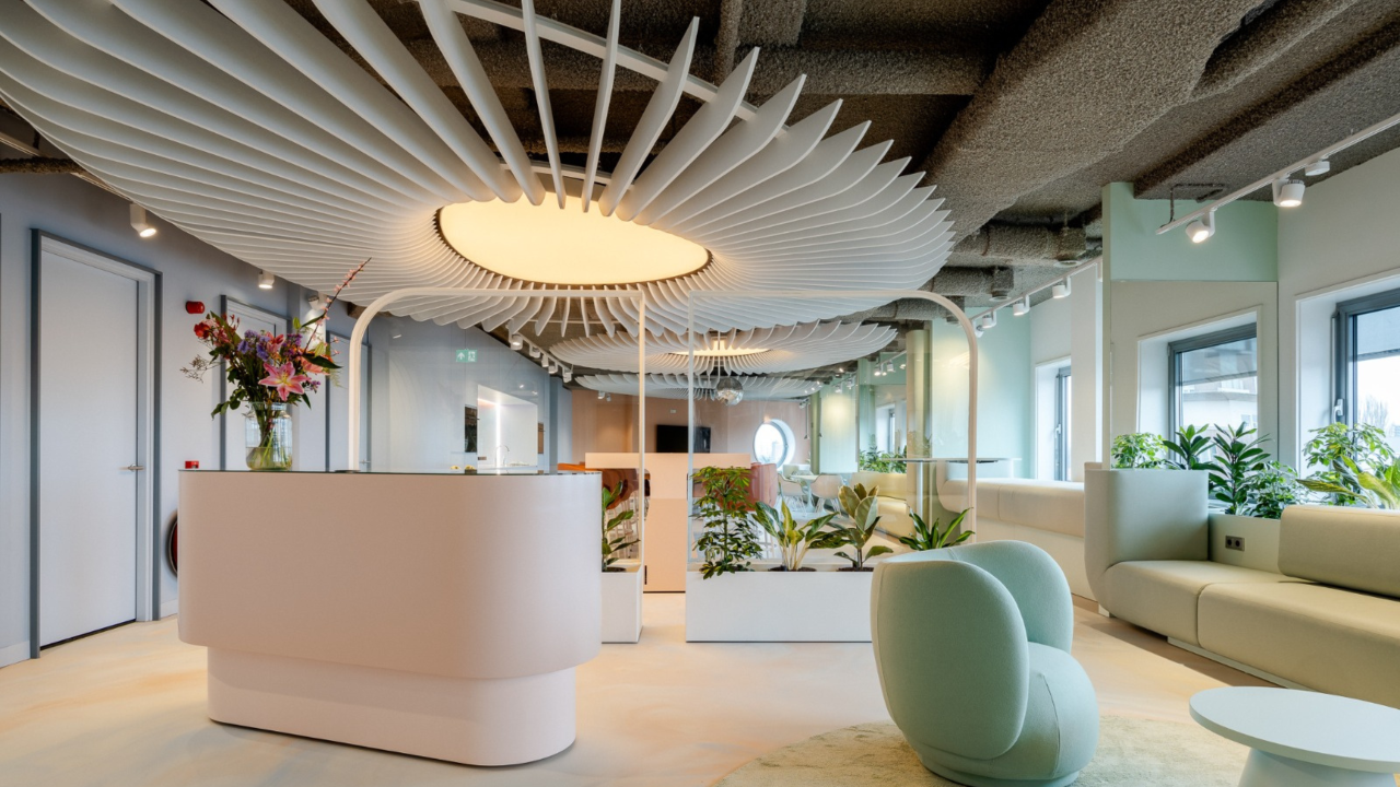 Akoestische maatwerk designlamp